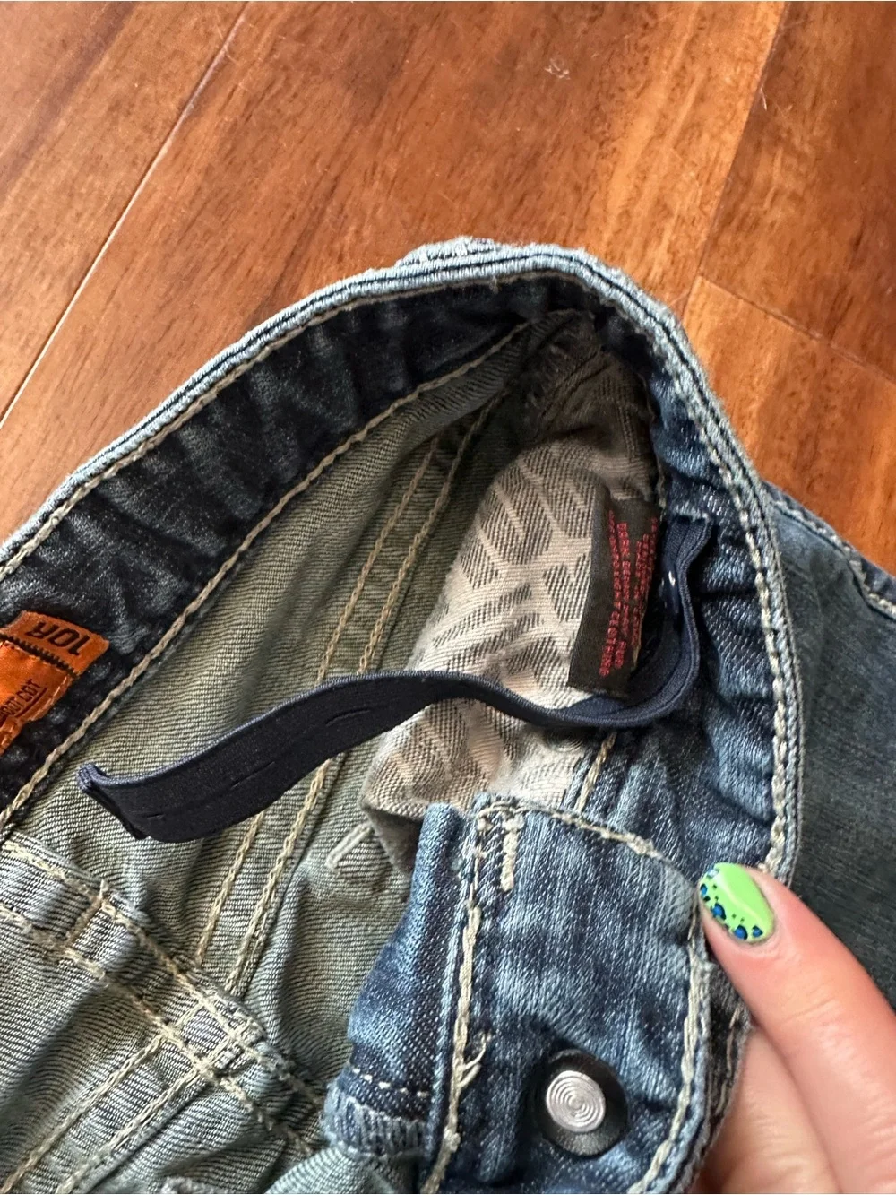 Kids Blue Denim Jeans - Bootcut